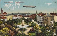 Німецька поштова листівка із зображенням Франкфурта-на-Одері