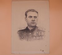Портрет полковника, двічі Героя Радянського Союзу Драгунського Дмитра Абрамовича