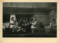 Сцена з вистави "Украдене щастя" 1949